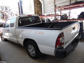 2010 Toyota Tacoma White Extended Cab 2.7L AT 2WD #Z24709